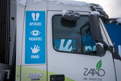 PIETEIKUMS. Apvienotās vides un VOLVO ceļu satiksmes drošības nodarbības Dabas un tehnoloģiju parkā "URDA"