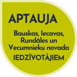 Bauskas, Iecavas, Rundāles un Vecumnieku novada iedzīvotājiem